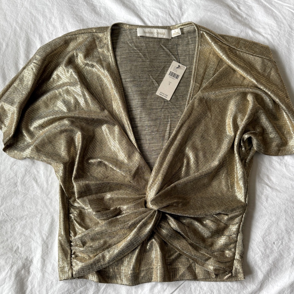 Bishop & Young gold top - small
